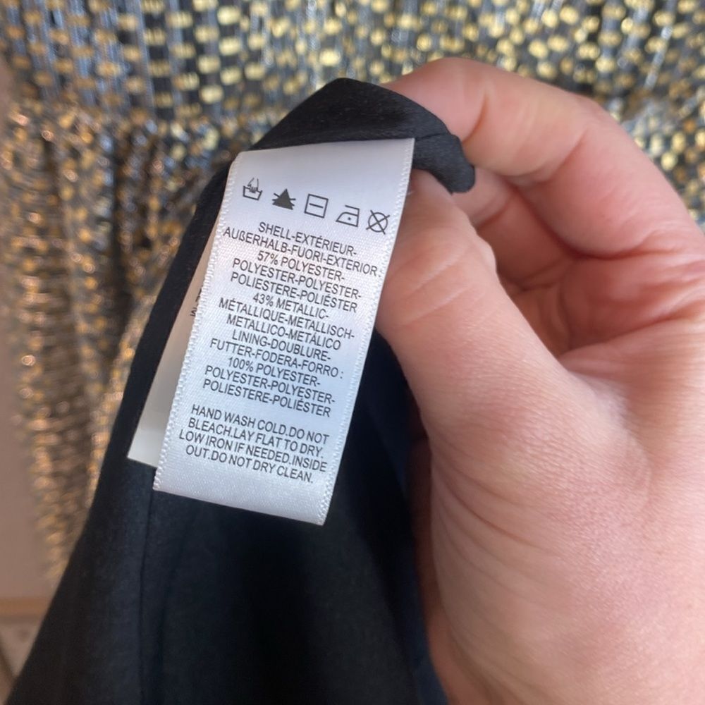 Dress The Population Rachael metallic midi dress - Picture 7 of 10